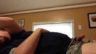 Jacking it in bed