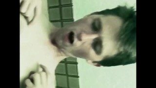 I stroke my friend