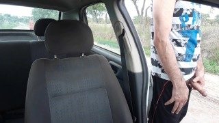 Peeing And Cumming While Men Passing By…