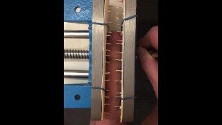 CBT | Crushing my flaccid dick in a dangerous vice
